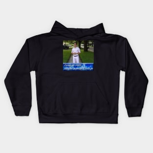 Change da world, my final message. Goodb ye Kids Hoodie